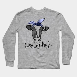 Country Heifer Long Sleeve T-Shirt